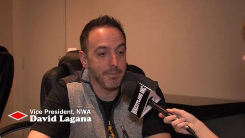 David Lagana, Vicepresidente de NWA David Lagana es acusado de abuso