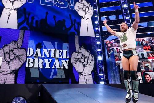 Daniel Bryan en el episodio de SmackDown del 30 de abril de 2021 - WWE