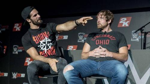 Seth Rollins y Dean Ambrose / WWE