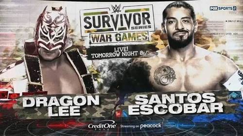 Superluchas - Enfrentamiento inesperado: Dragon Lee luchará ante Santos Escobar en Survivor Series.