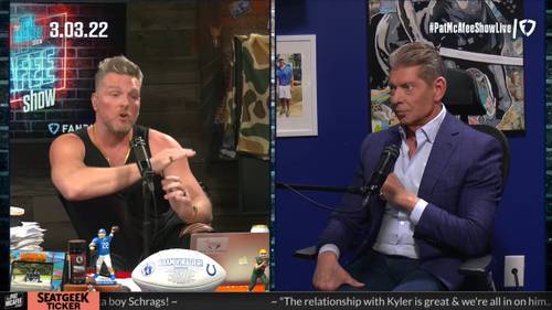Pat McAfee y Vince McMahon (03/03/2022) / The Pat McAfee Show / WWE
