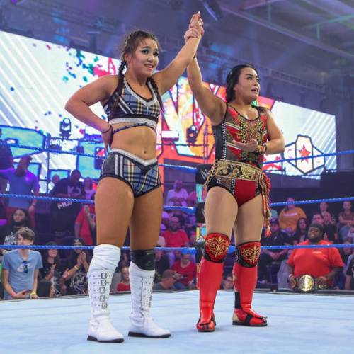 Roxanne Perez y Meiko Satomura NXT 06 09 2022 WWE