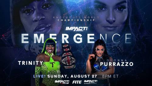 Trinity vs Deonna Purrazzo Impact Emergence 2023 Anthem Sports & Entertainment