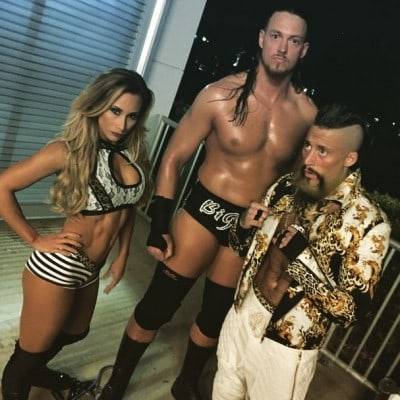 Enzo Amore, Colin Cassady y Carmella - instagram.com/wwenxt