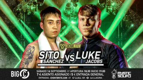 LuchaLibre Barcelona #8: Stito vs Luke Kancher vs Jacobs – Resultados.