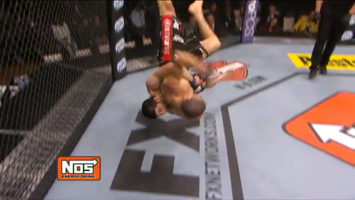 Suplex de Rustam Khabilov sobre Vinc Pichel en The Ultimate Fighter: Team Carwin vs. Team Nelson Finale / ©UFC