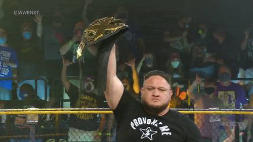 Samoa Joe como Campeón NXT
