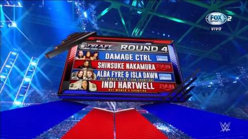 Resultados Ronda 4 WWE Draft 2023