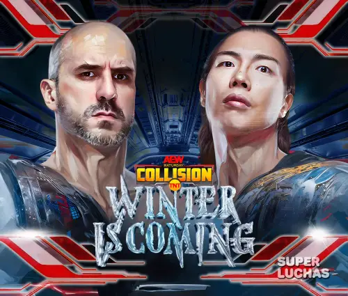 Cobertura y resultados AEW Collision 13 de diciembre 2025 | Claudio Castagnoli vs. Konosuke Takeshita