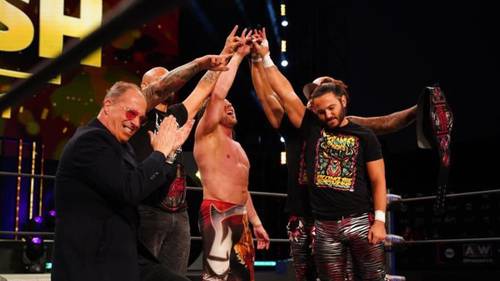 La reunión del Bullet Club en AEW gustó a AJ Styles