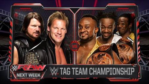 Chris Jericho & AJ Styles vs. The New Day en RAW 7-3-16
