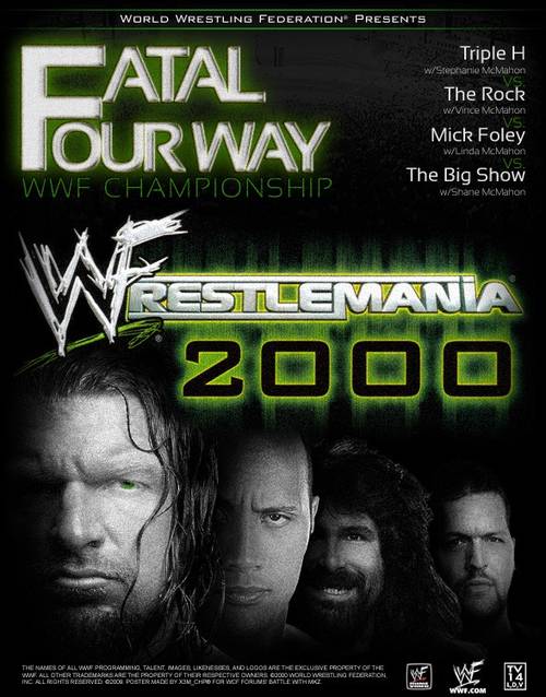 Poster de Wrestlemania 2000