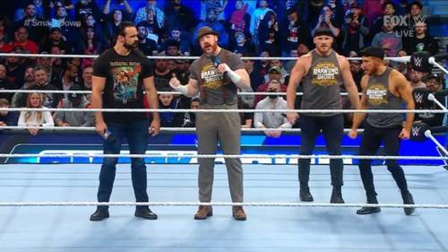 WWE SmackDown 18 de noviembre de 2022 - Drew McIntyre, Sheamus, Ridge Holland y Butch