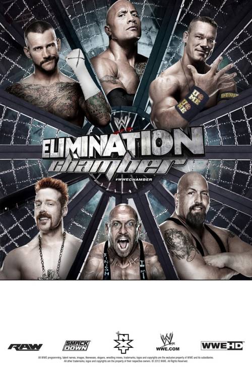 Poster  del PPV WWE Elimination Chamber 2013