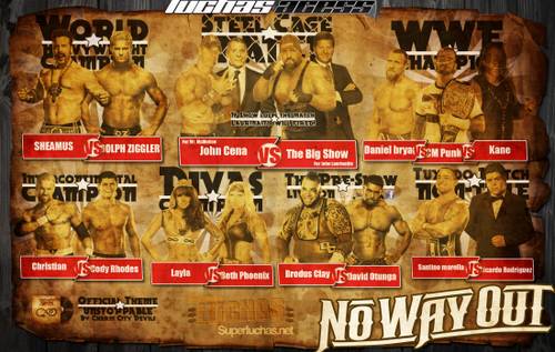 Wallpaper: Cartel del PPV WWE No Way Out 2012 / By: asasj23 - LuchasAcess.wordpress.coms