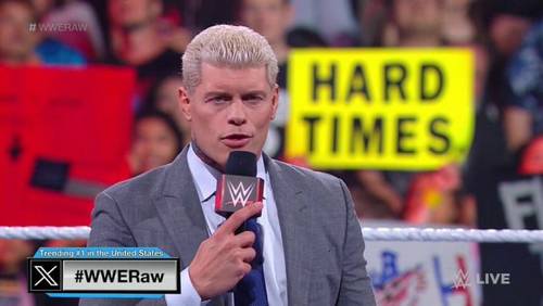 Cody Rhodes en WWE RAW 24 de julio 2023