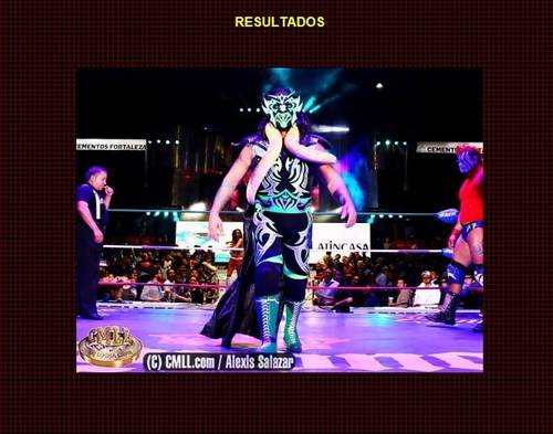 Tercera y última presentación de Psyco Ripper (Psicosis II), antes de cambiar a Reapper / Arena México - 6 de diciembre de 2013 / Captura de pantalla por Dement X-treMEX 187 - cmll.com