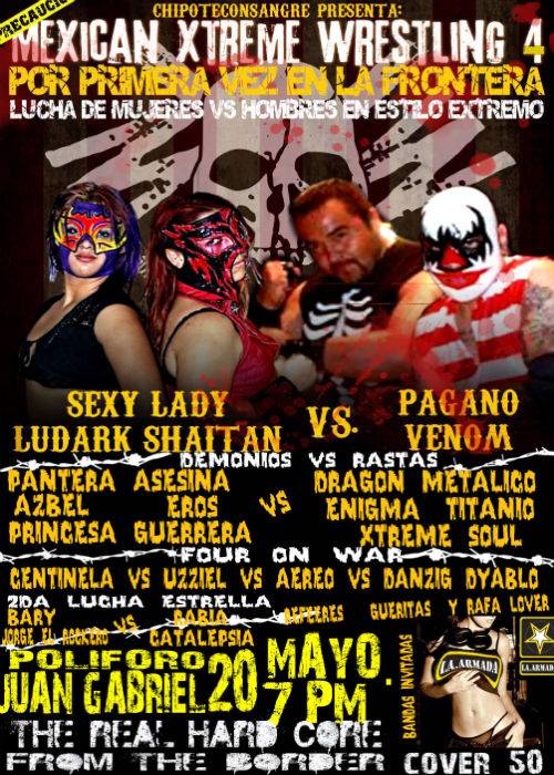 MXW - Mexican Extreme Wrestling - MXW 4: EXTREVOLUCION