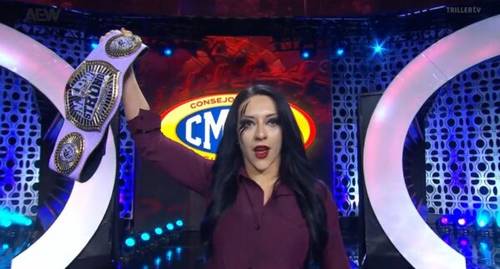 La Campeona NJPW Strong, y luchadora del CMLL, Stephanie Vaquer, debtua en AEW Dynamite (29.05.2024) - AEW