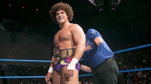 Carlito como Campeón de Estados Unidos WWE - WWE