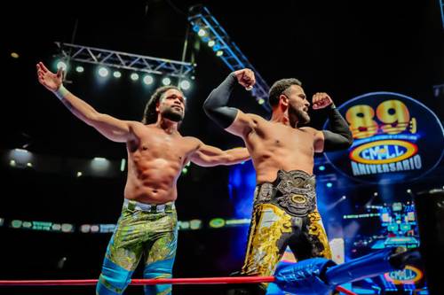 Oraculo y Rocky Romero