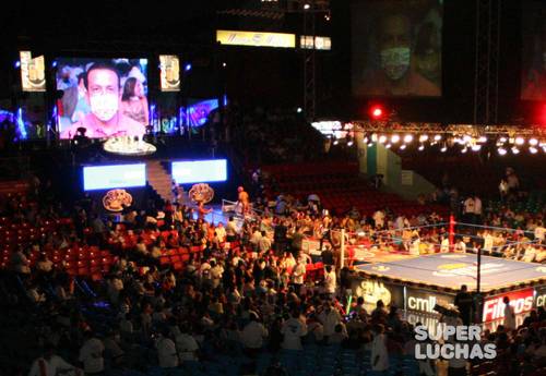 El 13 marzo fue la última función del CMLL con público.