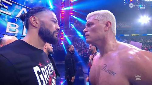 WWE SmackDown 13 de octubre de 2023 013 Roman Reigns Cody Rhodes