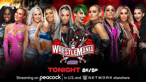 Dana Brooke y Mandy Rose vs. Lana y Naomi vs. The Riott Squad vs. Natalya y Tamina vs. Carmella y Billie Kay - WrestleMania 37