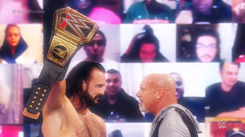 drew mcintyre y goldberg previa royal rumble 2021