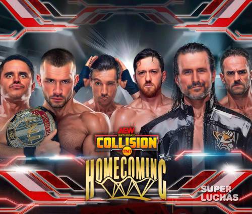 Cobertura y resultados AEW Collision 25 de enero 2025 | Daniel Garcia, Daddy Magic y Cool Hand Ang vs. Undisputed Kingdom