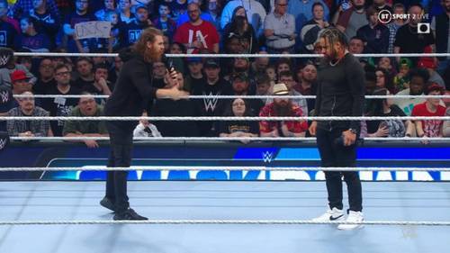 Sami Zayn vs Jimmy Uso