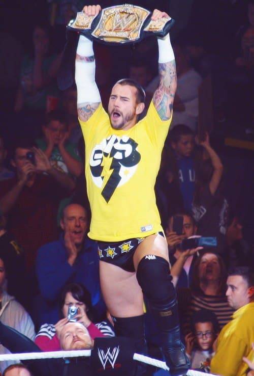 CM Punk como WWE Champion (2012)