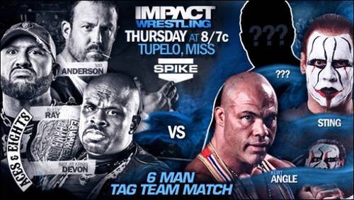 Impact Wrestling Six Man Tag esta noche