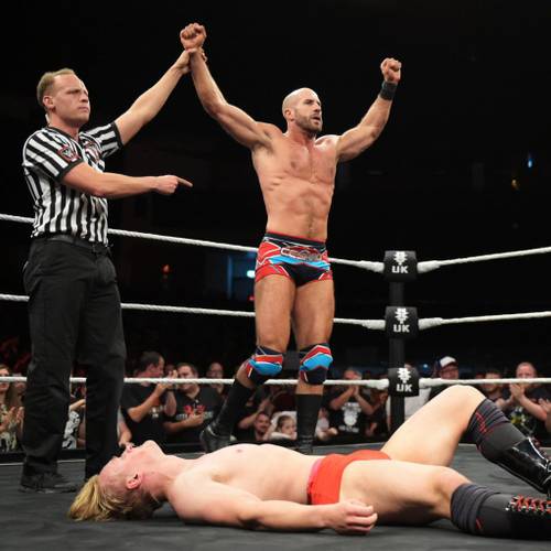 Cesaro como Campeón NXT UK