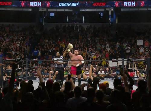 Samoa Joe retuvo el Campeonato de la Televisión ROH ante Jay Lethal en el PPV ROH Death Before Dishonor 2022 (23/07/2022) / ROH