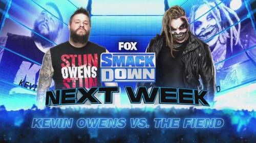 Kevin Owens vs. The Fiend para el episodio de SmackDown del 9 de octubre de 2020 - WWE
