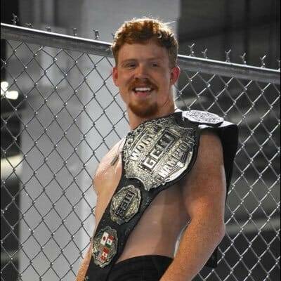 Blake Christian como Campeón Mundial GCW