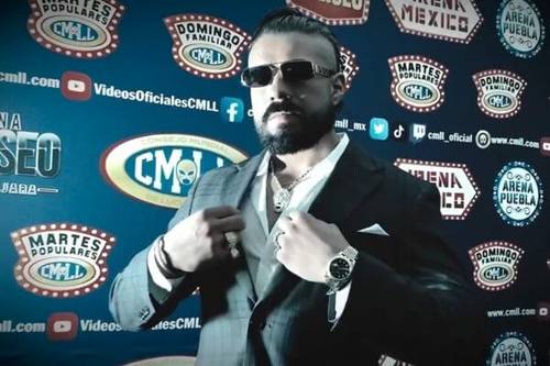 Superluchas - Un hombre barbudo y de traje, Andrade el Ídolo, regresa a la Arena México.