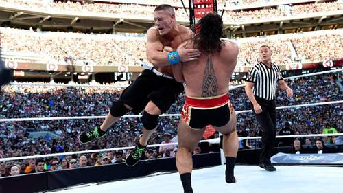 Rusev vs John Cena en WrestleMania 31 - WWE
