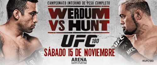UFC 180 / Por UFC