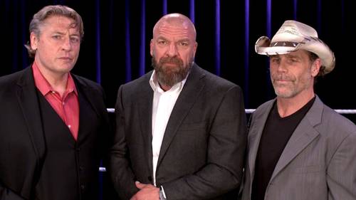 William Regal Triple H y Shawn Michaels en WWE