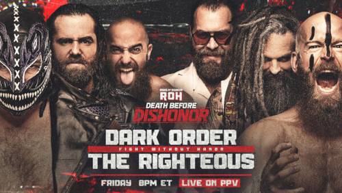 The Dark Order vs The Righteous ROH Death Before Dishonor 2023