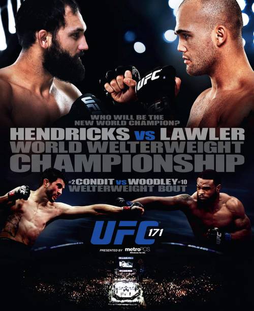 UFC 171 Poster / Tapology.com