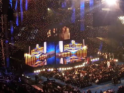 Escenografía del WWE Hall of Fame 2013 / Facebook.com/WWEHOF