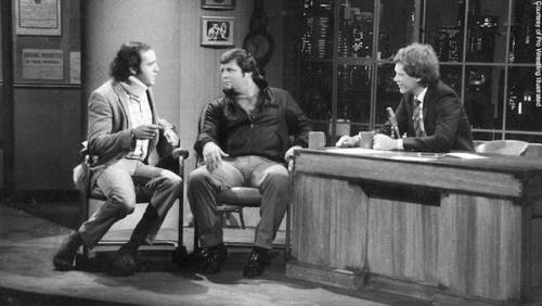 Andy Kaufman y Jerry Lawler en Late Night with David Letterman Pro Wrestling Illustrated