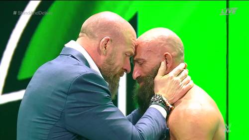 Triple H y Tommaso Ciampa - NXT Stand and Deliver 2022