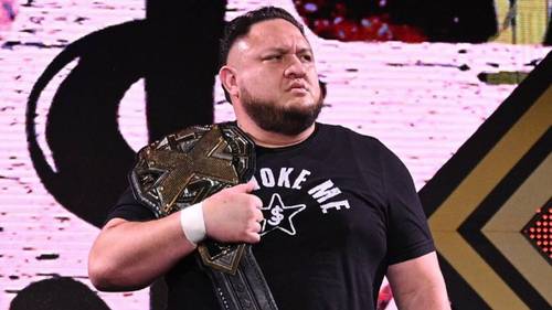 Samoa Joe como Campeón NXT