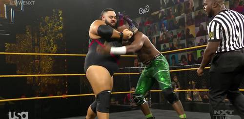Bronson Reed vs Isaiah &quote;Swerve&quote; Scott - WWE NXT 30 de diciembre 2020