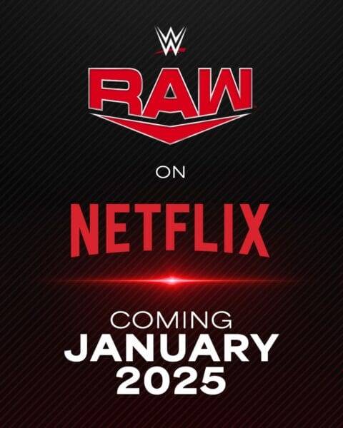 Superluchas - WWE RAW en Netflix en enero de 2025.