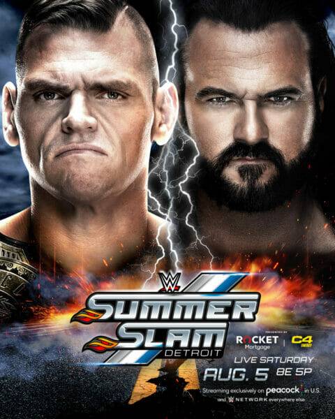 Gunther vs Drew McIntyre SummerSlam 2023 WWE